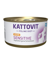 KATTOVIT Feline Diet Sensitive Chicken 85 g
