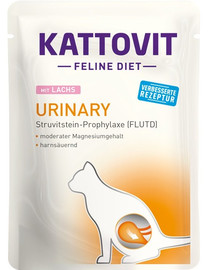 KATTOVIT Feline Diet Urinary s lososom 85 g