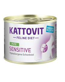 KATTOVIT Feline Diet Sensitive Turecko 185 g