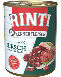 RINTI Kennerfleisch Venison jelenie mäso 400 g