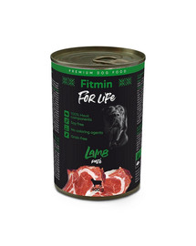 FITMIN For Life dog pate s jahňacím 400 g
