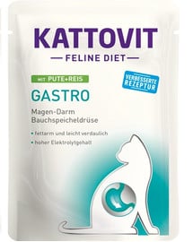 KATTOVIT Feline Diet Gastro morčacie s ryžou 85 g