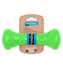 PULLER PitchDog Game barbell lime green 7x19 cm