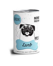 PAKA ZWIERZAKA PEPE Lamb 99% 400 g