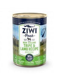 ZIWIPEAK Dog Tripe&Lamb 390 g