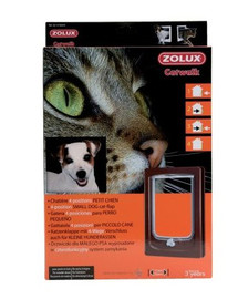 ZOLUX CAT DOOR dvierka pre mačku a psa 4 pozície zamykania 24x4x34cm