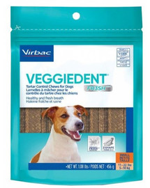 VIRBAC Veggiedent Fresh S (5-10 kg) 15 ks