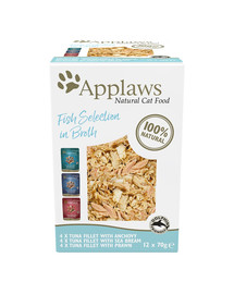 APPLAWS Applaws Selection Fish Multipack 12x70g