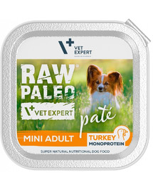 VETEXPERT Raw Paleo Pate Adult Mini Turkey