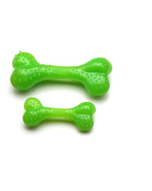 COMFY Zábavná hračka mätová Dental Bone zelená 8,5cm