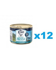 ZIWIPEAK Cat Mackerel&Lamb 12 x 185 g