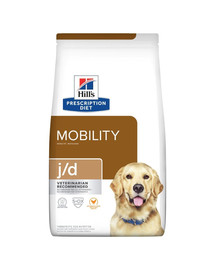 Hill's PRESCRIPTION DIET j/d Joint Care suché krmivo pre psov s kuracím mäsom 4kg