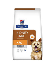 HILL'S Prescription Diet Canine k/d 1,5 kg krmivo pre psy s ochorením obličiek