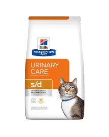 HILL'S Prescription Diet s/d Urinary Care s kuracím 3 kg