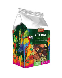 VITAPOL Zeleninový snack pre papagáje a exotické vtáky 80g
