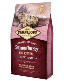 CARNILOVE Salmon & Turkey for Kittens Healthy Growth 6 kg