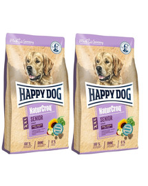 HAPPY DOG NaturCroq Senior 2 x 15 kg