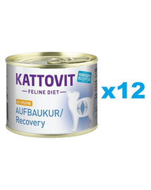 KATTOVIT Feline Diet Recovery s kuracím 12 x 185 g