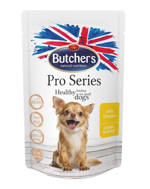 BUTCHER'S ProSeries Dog pre malé psy s kuracím 100 g