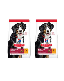 HILL'S Science Plan Canine Large Breed Adult Chicken 2x18 kg