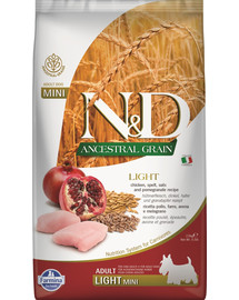 FARMINA N&D dog Low Grain Adult Mini Chicken, Spelt, Oats & Pomegranate 2,5 kg