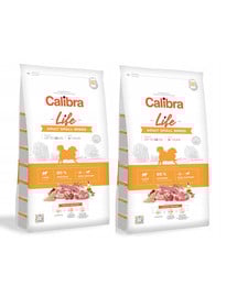 CALIBRA Dog Life Adult Small Breed Lamb 12 kg (2 x 6 kg)