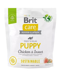 BRIT Care Sustainable Puppy s kuracím a hmyzom 1 kg