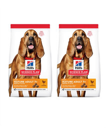 HILL'S Science Plan 7+ Dog Mature Light Medium Chicken 2 x 14 kg