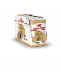 ROYAL CANIN Shih Tzu Adult Loaf 48 x 85 g kapsička v omáčke pre shih tzu