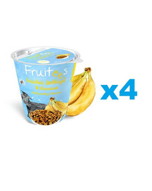 BOSCH Fruitees Banan 4 x 200 g