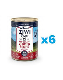 ZIWIPEAK Dog Venison  6x390 g