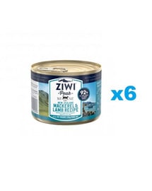 ZIWIPEAK Cat Mackerel&Lamb  6x185 g