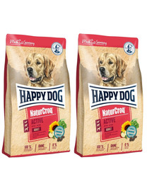 HAPPY DOG NaturCroq Active Adult 30 kg (2 x 15 kg)