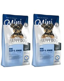 HAPPY DOG Mini Baby & Junior 29 16 kg (2 x 8 kg)