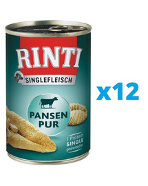 RINTI Singlefleisch Rumen Pure 12 x 400 g
