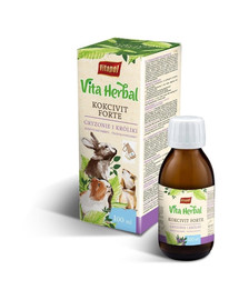 VITAPOL Vita Herbal Kokcivit Forte prípravok proti kokcidióze pre hlodavce a králiky 100 ml