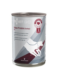 TROVET Unique Protein Turkey UPT pre psov a mačky 6x400 g