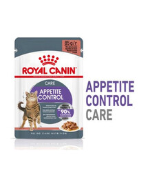ROYAL CANIN Appetite Control Gravy 44x85 g vlhké krmivo pre dospelé mačky s nadmerným apetítom