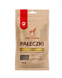 MACED Super Premium Kačacie tyčinky s tekvicovými semienkami a medovkou 100 g