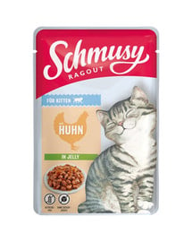 SCHMUSY RAGOUT s kuracím mäsom v želé 100 g