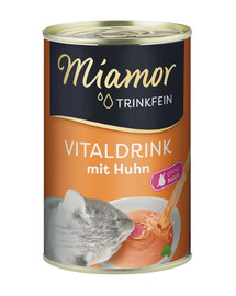 MIAMOR Trinkfein Kuracia polievka pre mačky 135 g