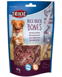 TRIXIE PREMIO kosti s kačicou a ryžou 80 g