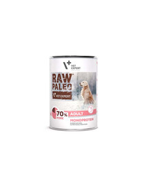 VETEXPERT Raw Paleo Pork Adult Can 400g