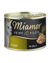 MIAMOR Feline Filets Kuracie mäso v želé 185 g