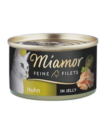 MIAMOR Feline Filets Kuracie mäso v želé 100 g