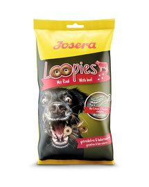 JOSERA Loopies Maškrty pre psov s hovädzím mäsom 150 g