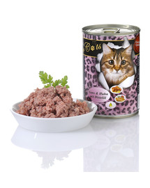 O'CANIS Husacie, kuracie mäso a šafranový olej 400 g