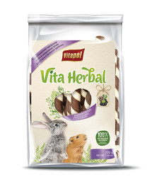 VITAPOL Ovocno - zeleninové tubičky pre hlodavce a králika 200g