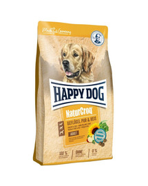 HAPPY DOG NaturCroq Hydina a ryža 11 kg