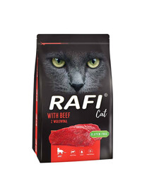 RAFI Mačka s hovädzím mäsom 7 kg